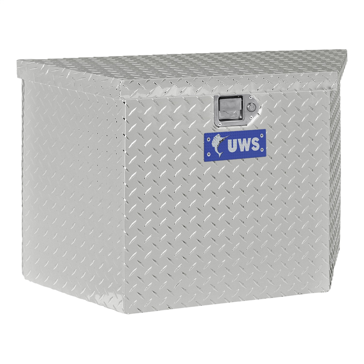 UWS - UWS | Trailer Tool Box (49" Trailer Tongue Storage Box; Bright Aluminum) | TBV-49