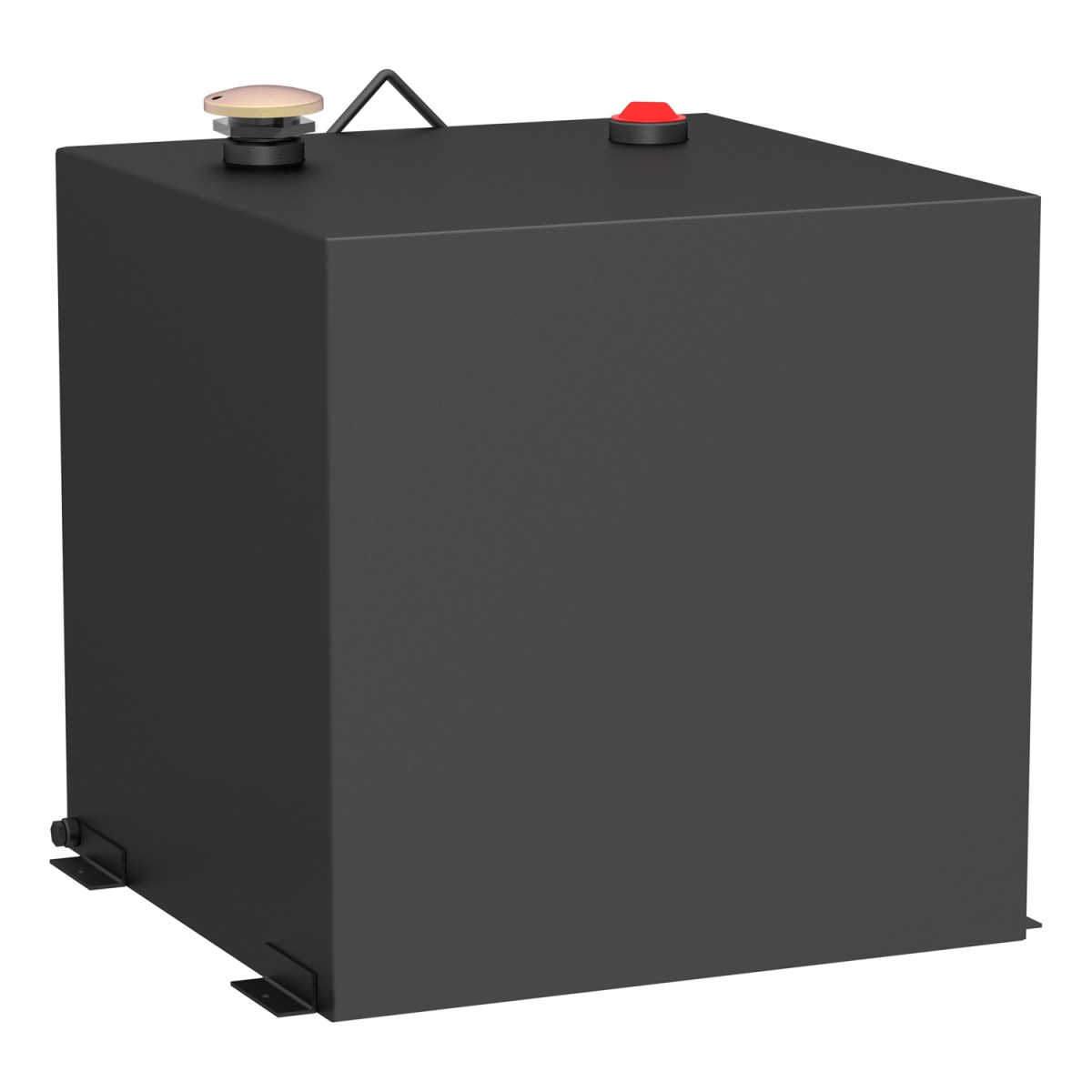 UWS - UWS | Transfer Tank; 53 Gallon; Non Flammable Liquid; Rectangular; Matte Black; Steel; | ST-53-R-MB