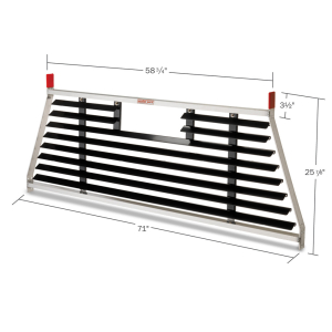 WEATHER GUARD® | Cab Protector Aluminum   | 1905-0-02