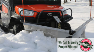 SNOWDOGG VUT65 UTV Snow Plow - 78"