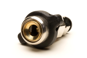 Up Down Air Quick Release Chuck with Finger Pull Tab and 3/8OD X 3/8NPT Male Adapter