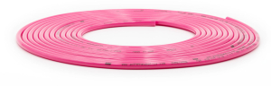 Up Down Air Tire Inflator Hose Replacement 240 Inch W/O Chucks Pink