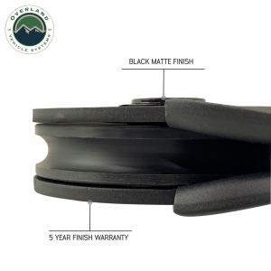 Overland Vehicle Systems - OVS | Snatch Block - Matte Black - Image 2