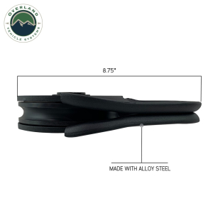 Overland Vehicle Systems - OVS | Snatch Block - Matte Black - Image 3
