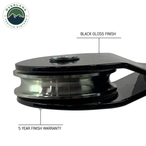 Overland Vehicle Systems - OVS | Snatch Block - Black - Image 2