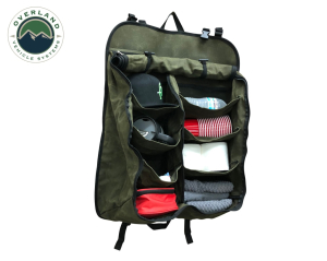 Overland Vehicle Systems - OVS | Camping Storage Bag 9 Storage Bins 16 Lb Waxed Canvas - Image 2