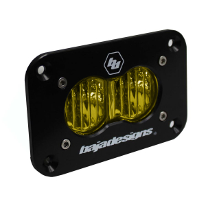 Baja Designs - Baja Designs | S2 Sport Flush Mount LED Light Pod (Wide Cornering) - Amber - Image 2