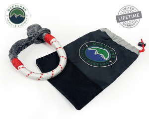 Overland Vehicle Systems - OVS | 23" Soft Shackle 7/16" Diamete Combo Pack 41,000 lb & 4.0" Recovery Ring - Image 3
