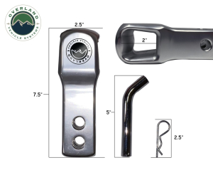Overland Vehicle Systems - OVS | Aluminum Receiver Mount for Soft Shackle - Image 4