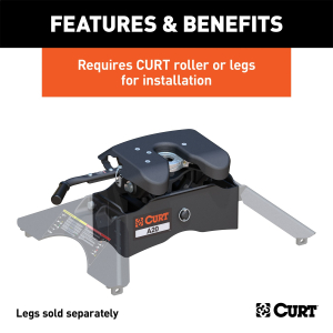 CURT - A20 5th Wheel Hitch Head - Image 11