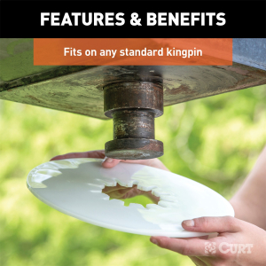 CURT - 10" 5th Wheel Lube Plate - Image 4