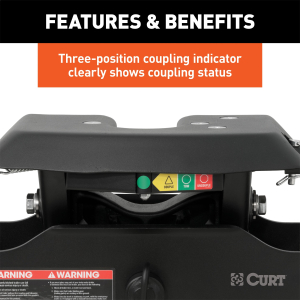 CURT - A20 Sliding 5th Wheel Hitch, 20,000 lbs. - Image 11