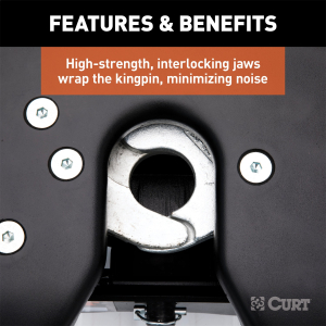 CURT - A25 5th Wheel Hitch Head - Image 8