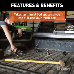 CURT - CURT 60639 OEM Puck System 2-5/16" Gooseneck Kit, Chevrolet, Ford, GMC, Nissan (38K) - Image 3