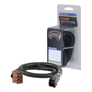 CURT 51343 Quick Plug Electric Trailer Brake Controller Wiring Harness, Select Chevrolet Silverado, Suburban, Tahoe, GMC Sierra, Yukon, Escalade