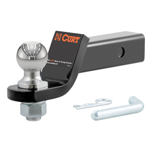 CURT 45036 Loaded Ball Mount with 2" Ball (2" Shank, 7,500 lbs., 2" Drop)