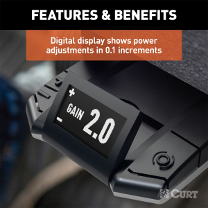 CURT - CURT | Assure Proportional Trailer Brake Controller w/Dynamic Screen | 51160 - Image 6