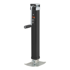CURT - CURT | Direct-Weld Square Jack w/Side Handle; 8,000lbs; 15" Travel | 28575 - Image 1