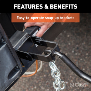 CURT - CURT 17057 Round Bar Weight Distribution Hitch with Integrated Lubrication (10-14K) - Image 5