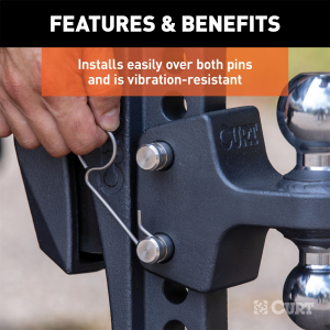 CURT - CURT 45960 Replacement Rebellion XD Accessory Mount Clip - Image 3