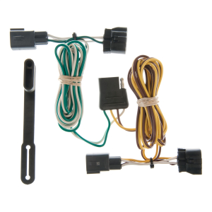 CURT 55329 Custom Wiring, 4-Way Flat Output, Select Dodge Ram 1500, 2500, 3500, Dakota