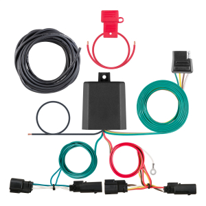 CURT 56335 Custom Wiring Harness, 4-Way Flat Output, Select Ford Escape