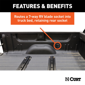 CURT - CURT | 10' 7-Way RV Blade Truck Bed Extension Harness | 56000 - Image 3
