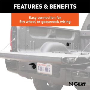 CURT - CURT | 10' 7-Way RV Blade Truck Bed Extension Harness | 56000 - Image 5