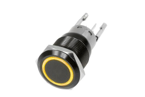 Race Sport | 16mm LED 2-Position On/Off Switch (Yellow)