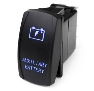 Race Sport | LED Rocker Switch w/Blue LED