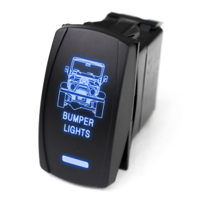 Race Sport | LED Rocker Switch w/Blue LED