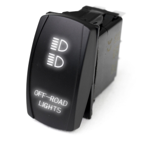Race Sport | LED Rocker Switch w/White LED