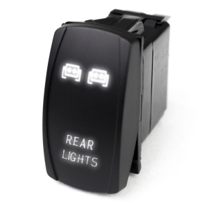Race Sport | LED Rocker Switch w/White LED