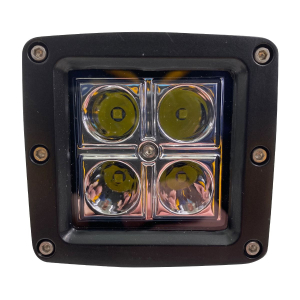 Race Sport - Race Sport | Street Series 3x3" LED Cube Spot Light w/Amber Cover - Image 3