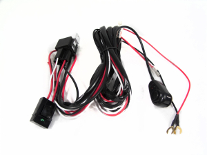 Race Sport | Universal LED Light Bar Harness w/Switch (2 Outputs)