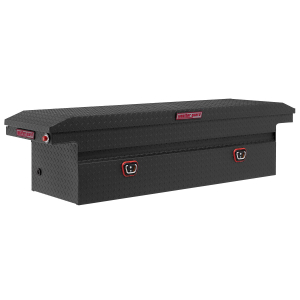 WEATHER GUARD® | Aluminum Full Low Profile Saddle Box | 121-6-03
