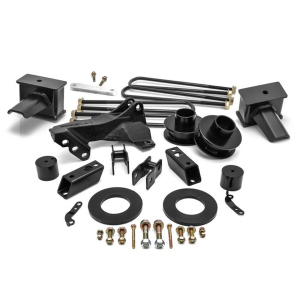 ReadyLIFT | 2017-2018 Ford F250/F350 2.5'' SST Lift Kit w/4'' Rear Flat Blocks for 2 Piece Drive Shaft without Shocks | 69-2741