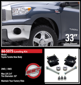 ReadyLift - ReadyLIFT | 2007-2018 Toyota Tundra 2.4'' Front Leveling Kit | 66-5075 - Image 2