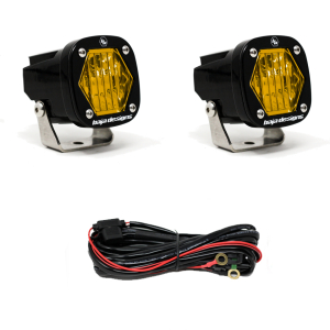 Baja Designs | S1 LED Light Pod Kit (Wide Cornering) - Amber - Pair