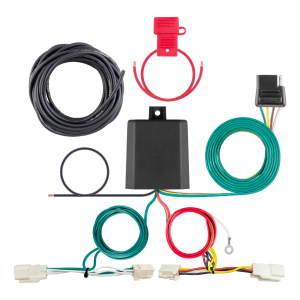 CURT 56467 Custom Wiring Harness, 4-Way Flat Output, Select Mitsubishi Outlander