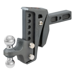 CURT 45951 Rebellion XD Adjustable Cushion Hitch (2" Shank, 2", 2-5/16" Balls, 15K)