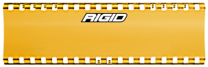 RIGID Industries | Light Cover For 6" SR-Series LED Lights; Amber, Single | 105863