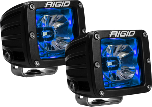 RIGID Industries | Radiance Pod With Blue Backlight; Surface Mount, Black Housing , Pair | 20201