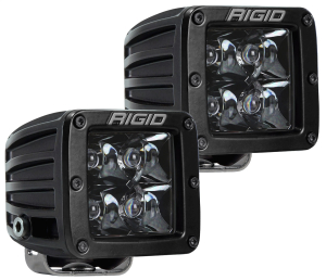 Rigid Industries - RIGID Industries | D-Series PRO Midnight Edition; Spot Optic, Surface Mount, Pair | 202213BLK - Image 1
