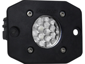 RIGID Industries | Ignite LED Light; Diffused Lens, Flush Mount, Black Housing, Single | 20631