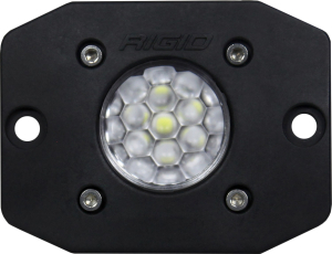 Rigid Industries - RIGID Industries | Ignite LED Light; Diffused Lens, Flush Mount, Black Housing, Single | 20631 - Image 2