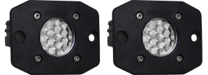 RIGID Industries | Ignite Back-Up Kit; Diffused Lens, Flush Mount, Black Housing, Pair | 20641