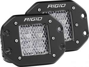 Rigid Industries - RIGID Industries | D-Series PRO LED Light; Diffused Lens, Flush Mount, Pair | 212513 - Image 2