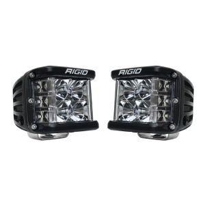 Rigid Industries - RIGID Industries | D-SS PRO Side Shooter; Flood Optic, Surface Mount, Black Housing, Pair | 262113 - Image 1