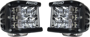 Rigid Industries - RIGID Industries | D-SS PRO Side Shooter; Spot Optic, Surface Mount, Black Housing, Pair | 262213 - Image 1